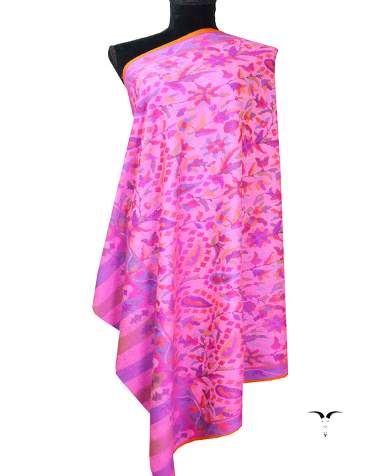 pink kanni jamma shawl 8360
