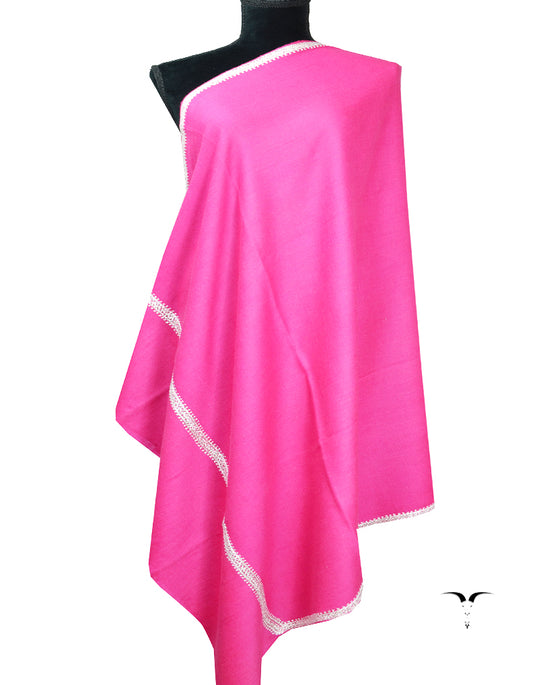 pink tillla embroidery pashmina shawl 8407