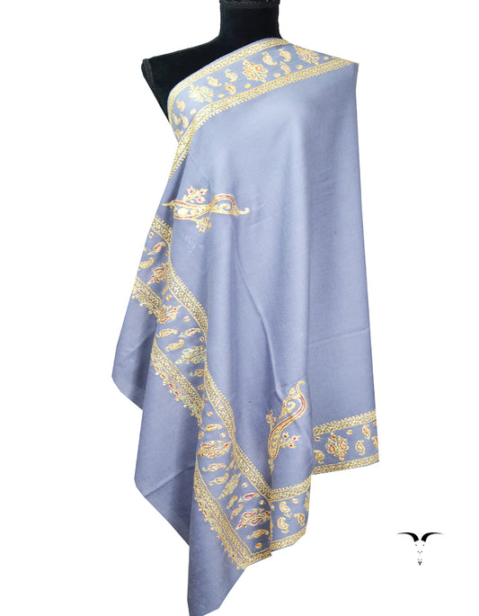 carolina tilla embroidery pashmina shawl 8413