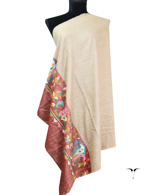 natural kani palla shawl 8669