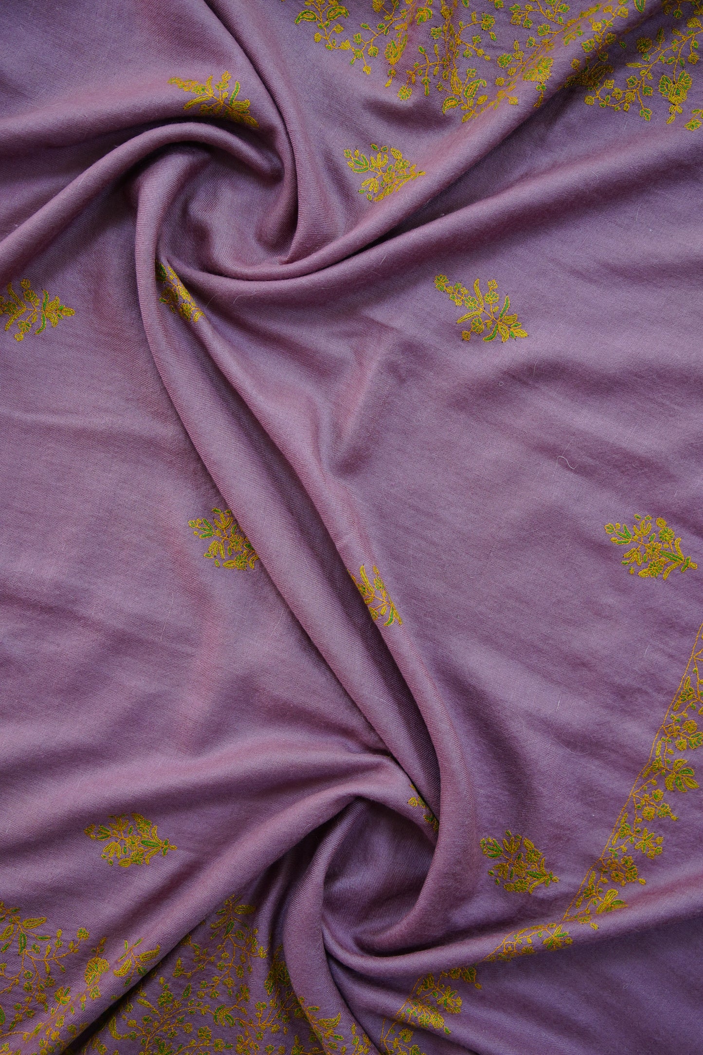 indian booti embroidery Gi pashmina shawl 8735