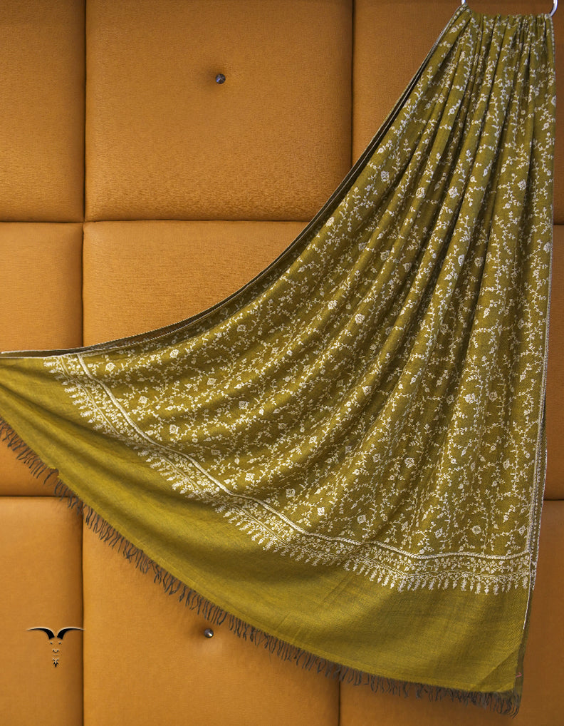 dijon XL jamma embroidery pashmina shawl 8863