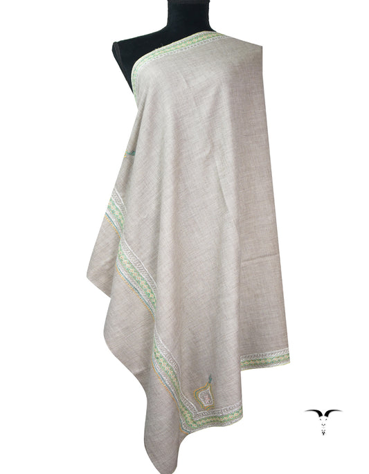 pearl river tilla embroidery pashmina shawl 9125