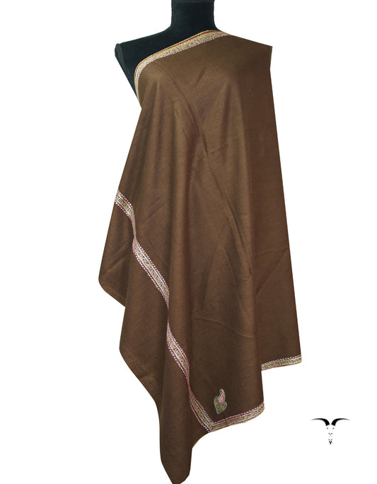 hickory tilla embroidery pashmina shawl 9126