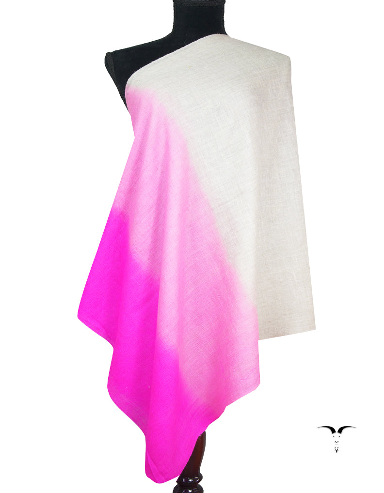 ombre pure pashmina stole 9233