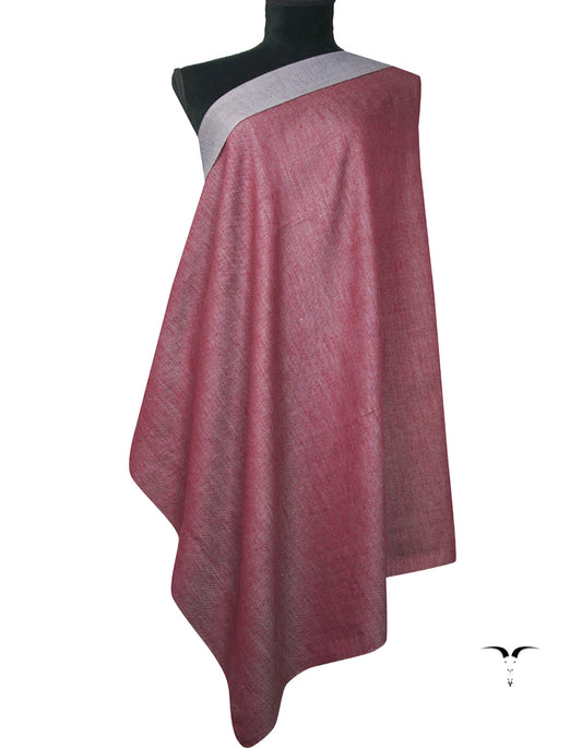maroon reversible pashmina shawl 9349