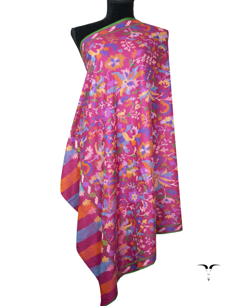 cerise GI kani jamma pashmina shawl 9412