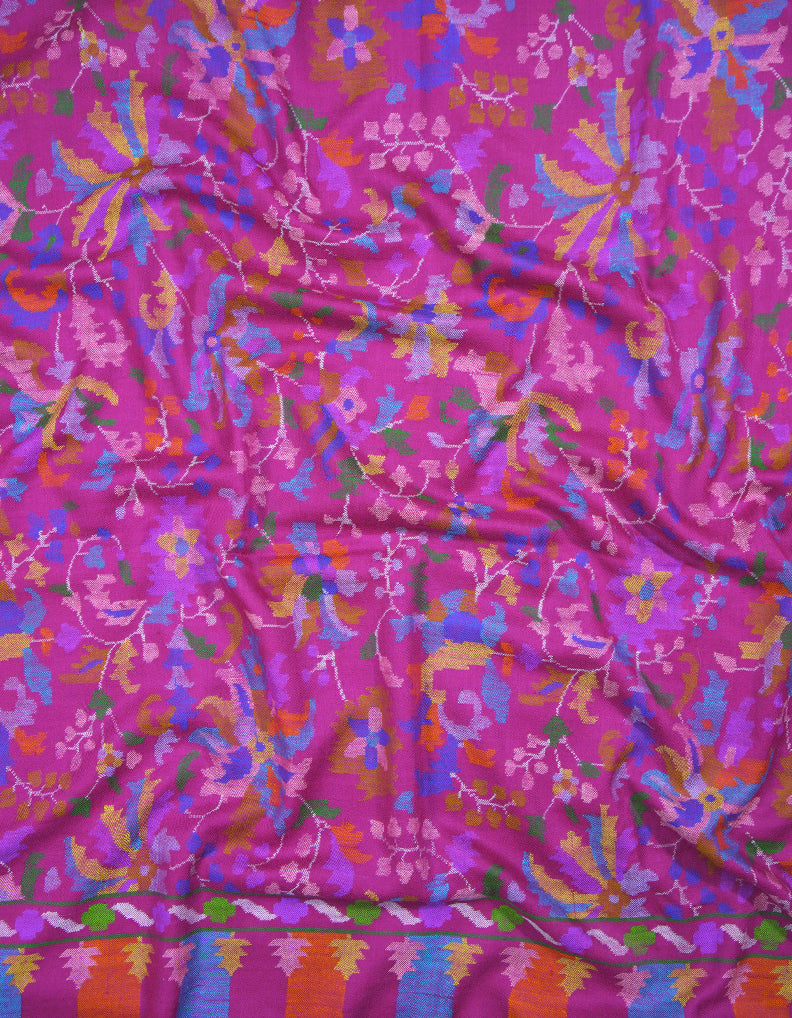 cerise GI kani jamma pashmina shawl 9412
