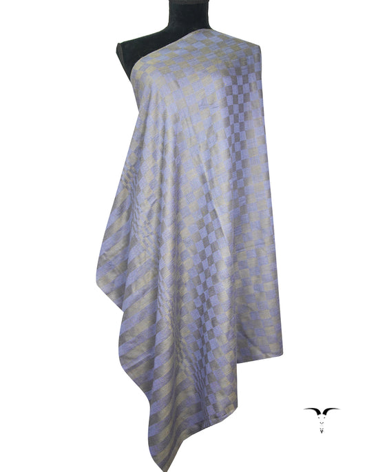 checked ekat shawl 9454