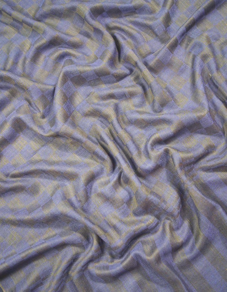 checked ekat shawl 9454