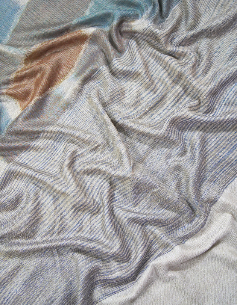 multi-colored ekat shawl 9455