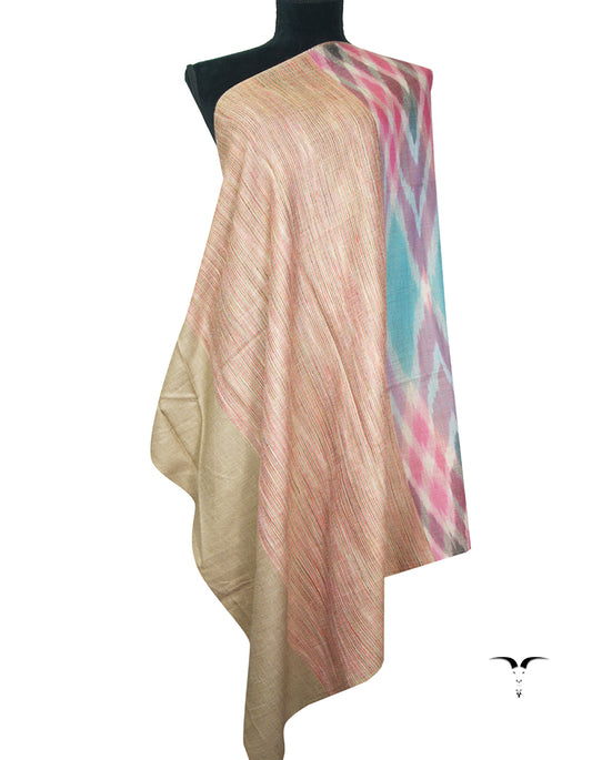 multi-colored ekat shawl 9456