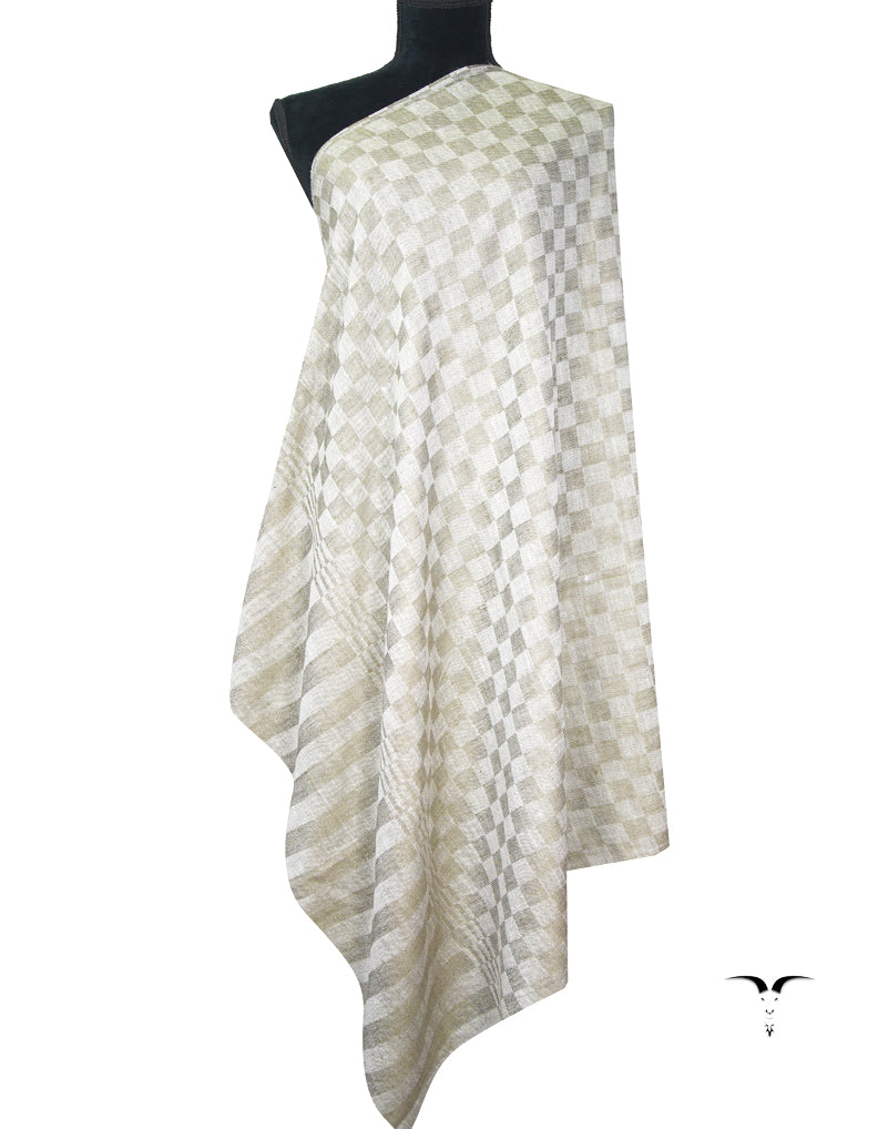 checked ekat shawl 9457