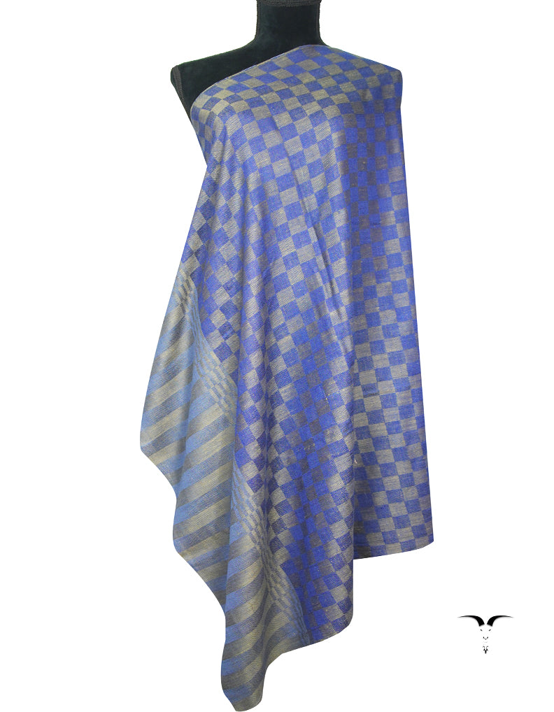 checked ekat shawl 9460