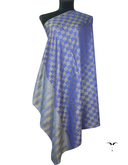 checked ekat shawl 9460