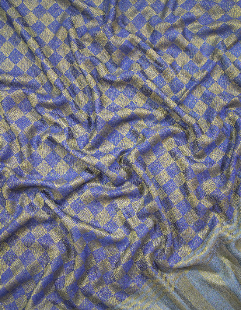 checked ekat shawl 9460