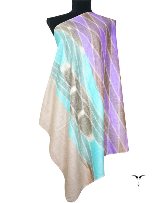 multi-colored ekat shawl 9463