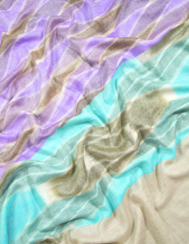 multi-colored ekat shawl 9463