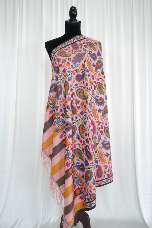 lemonade pink kani jamma shawl 9495