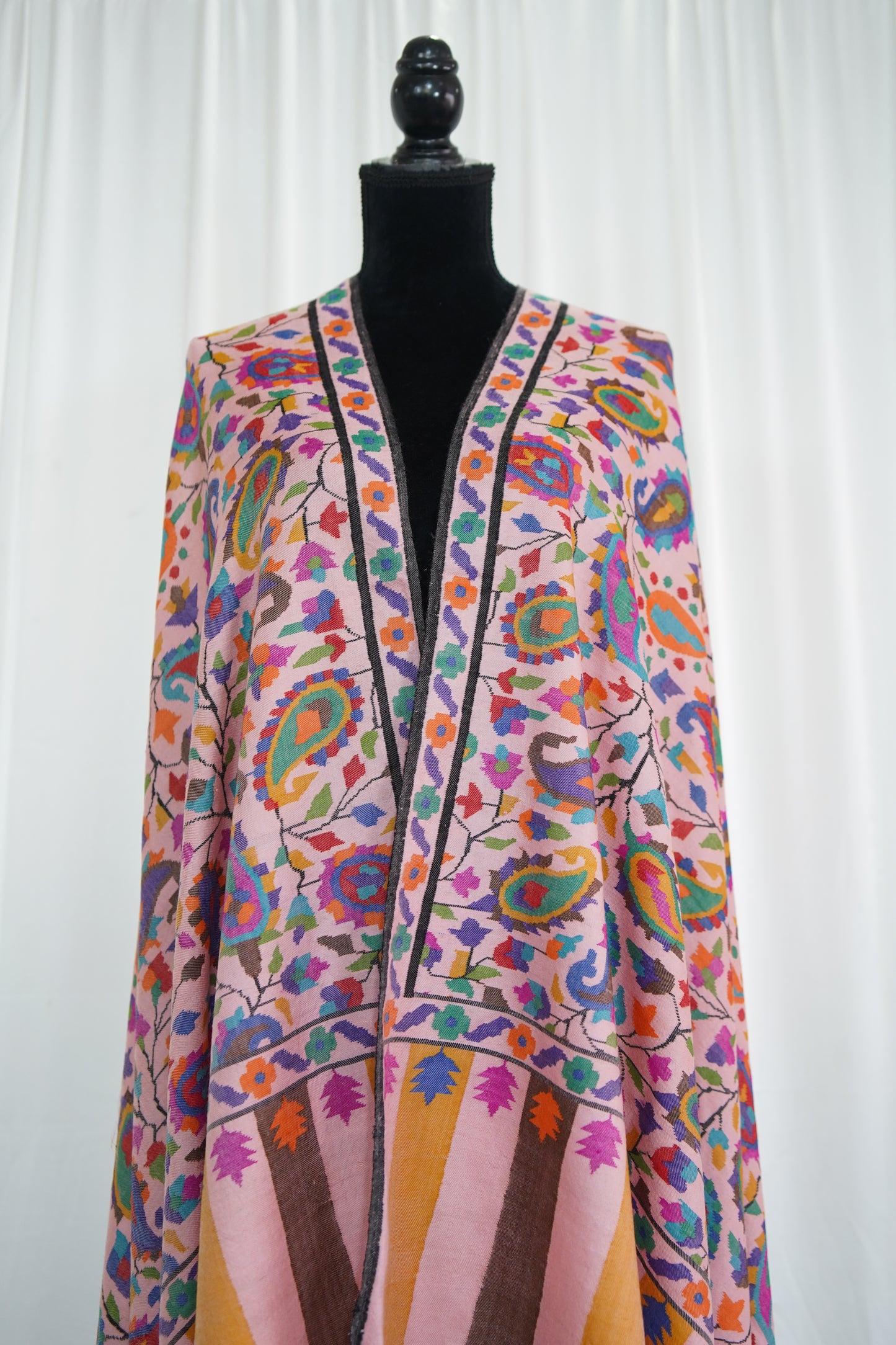 lemonade pink kani jamma shawl 9495