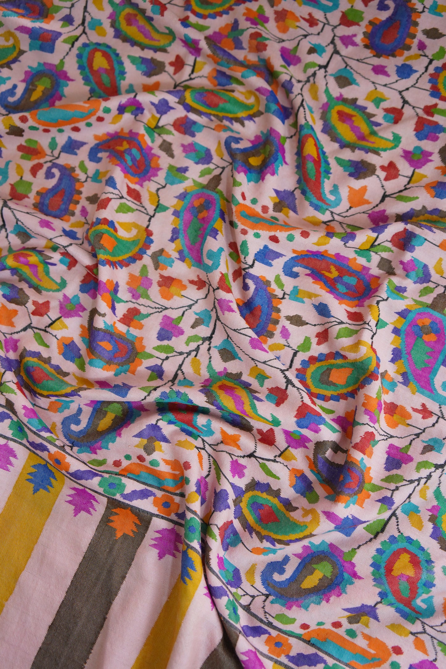 lemonade pink kani jamma shawl 9495