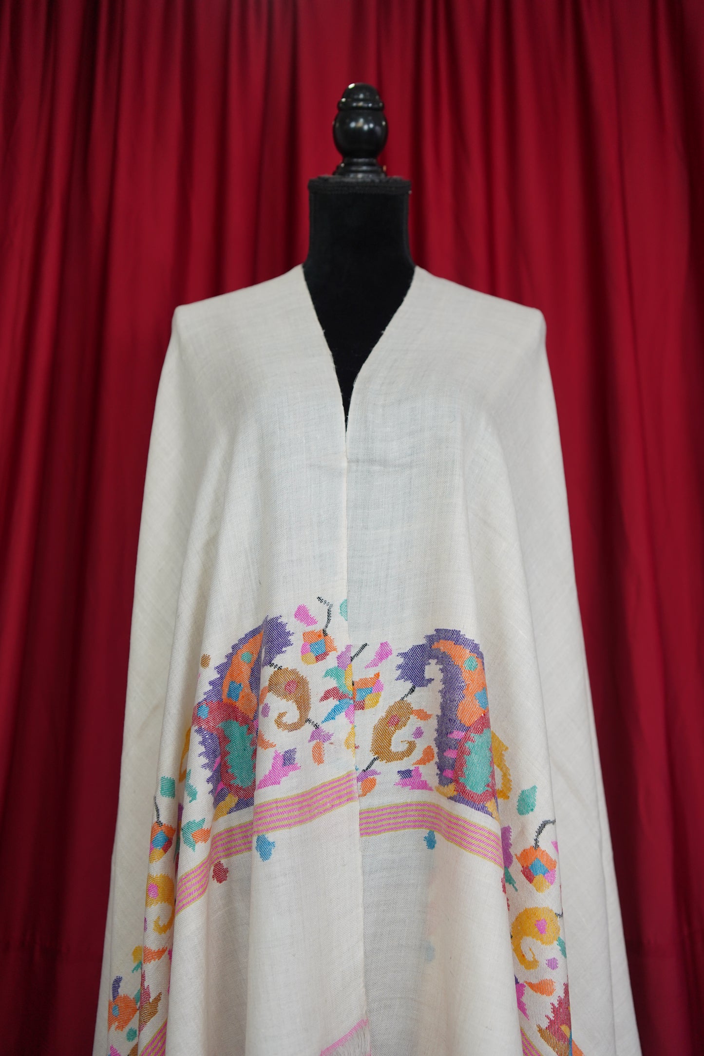 snow white kani palla shawl 9519