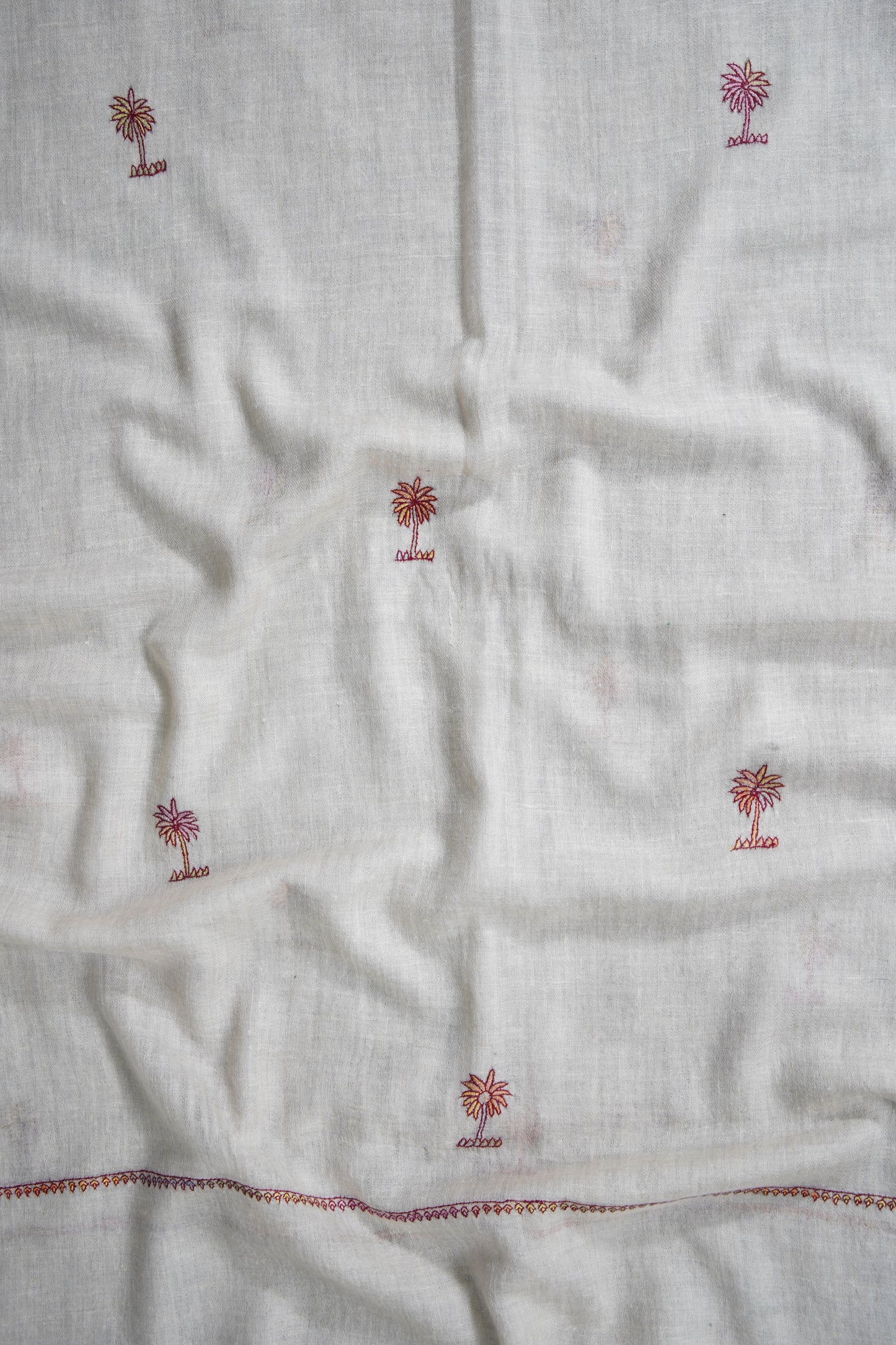 off-white butis embroidery pashmina stole 9529