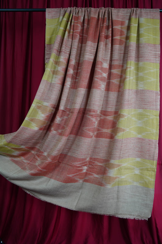 light natural XL ekat pashmina shawl 9596