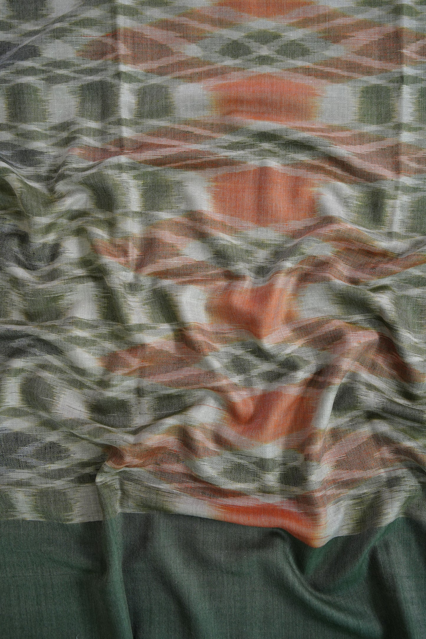 multi-coloured ekat design shawl 9604