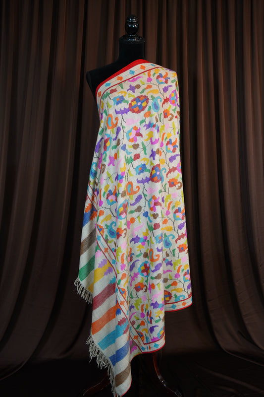 off white kani jamma shawl 9617