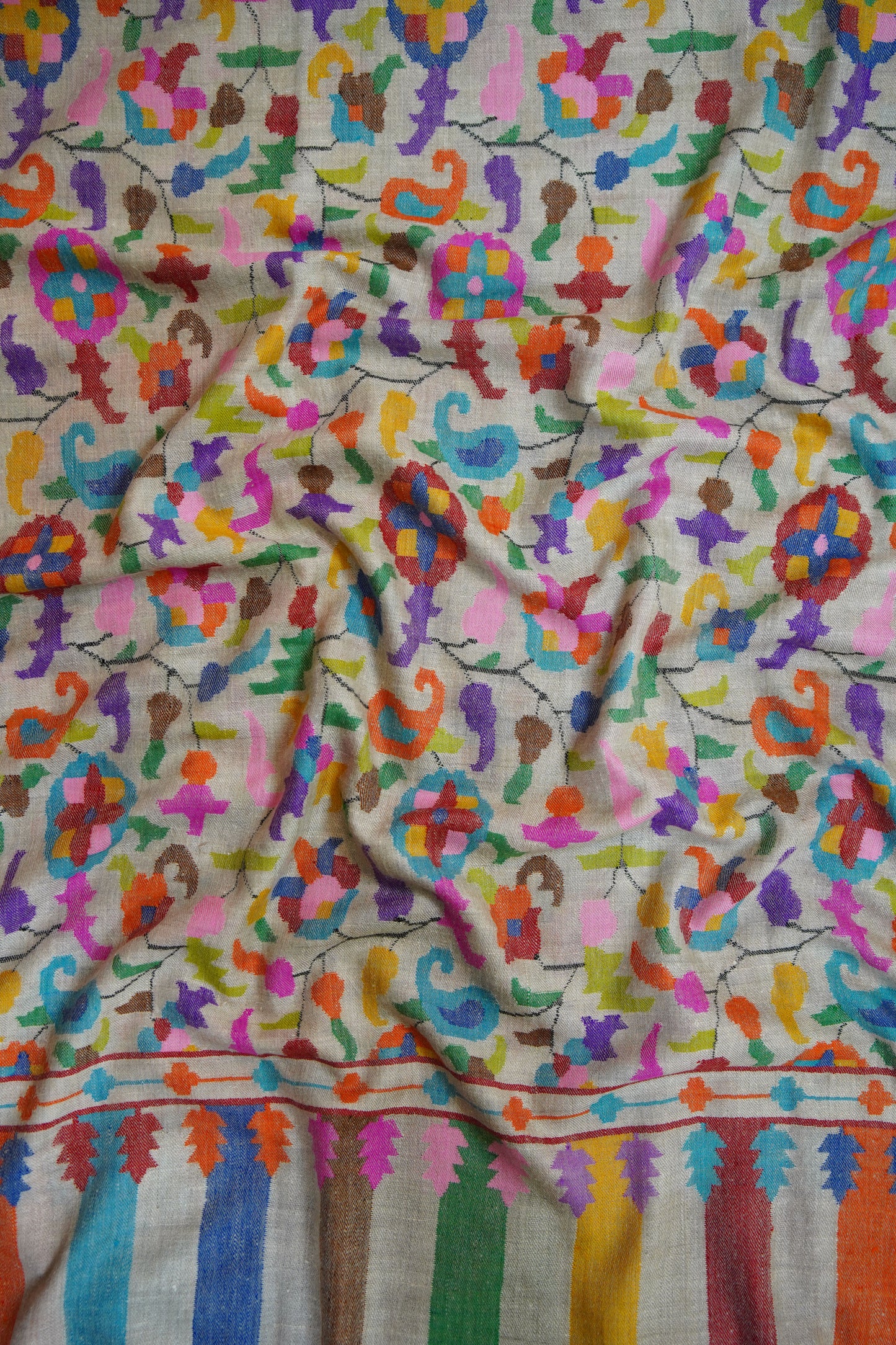 off white kani jamma shawl 9617