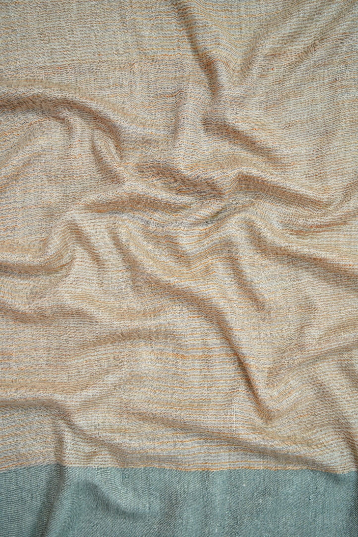 multi-coloured striped pashmina stole 9725