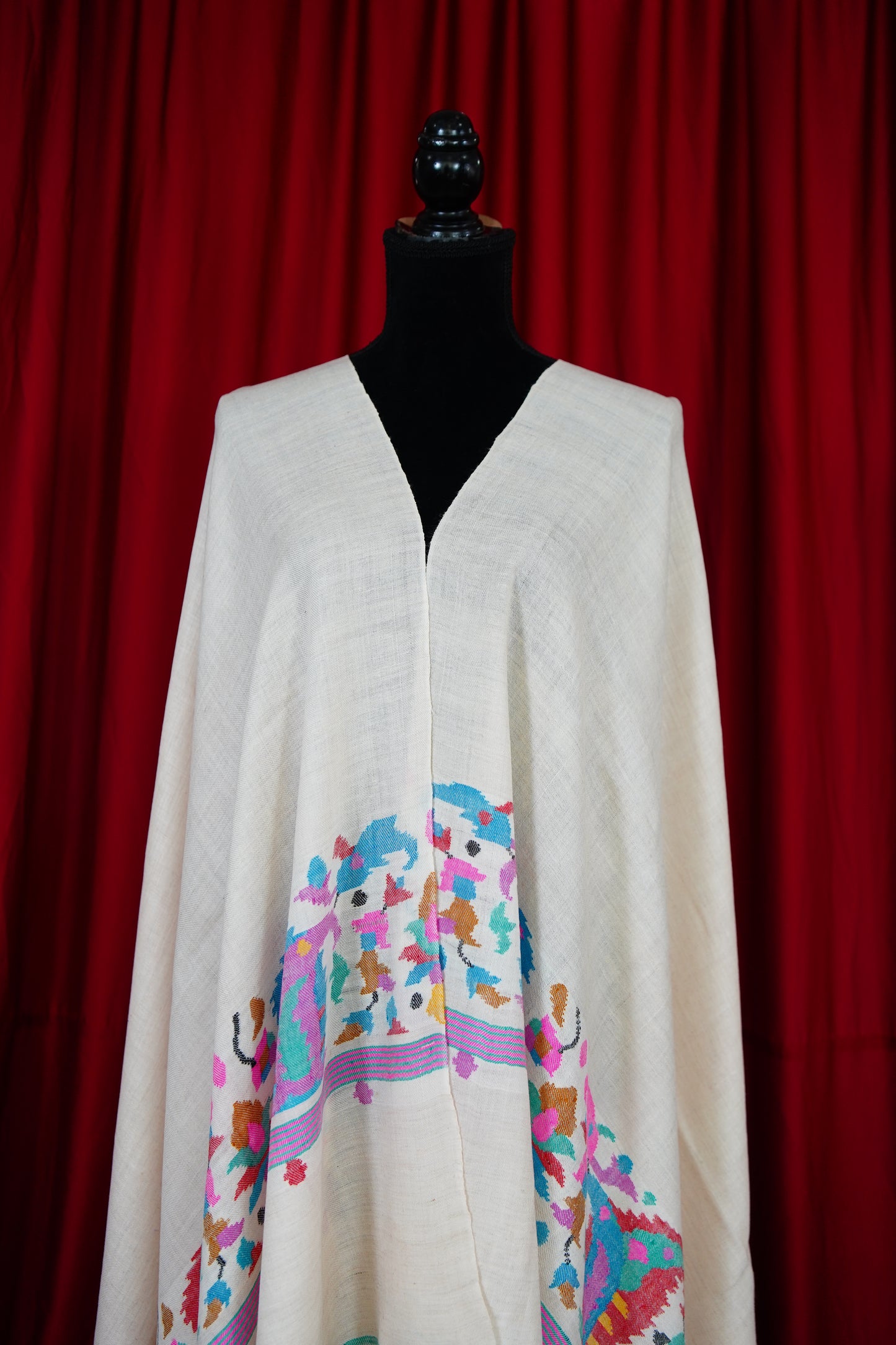 snow white kani palla shawl 9762