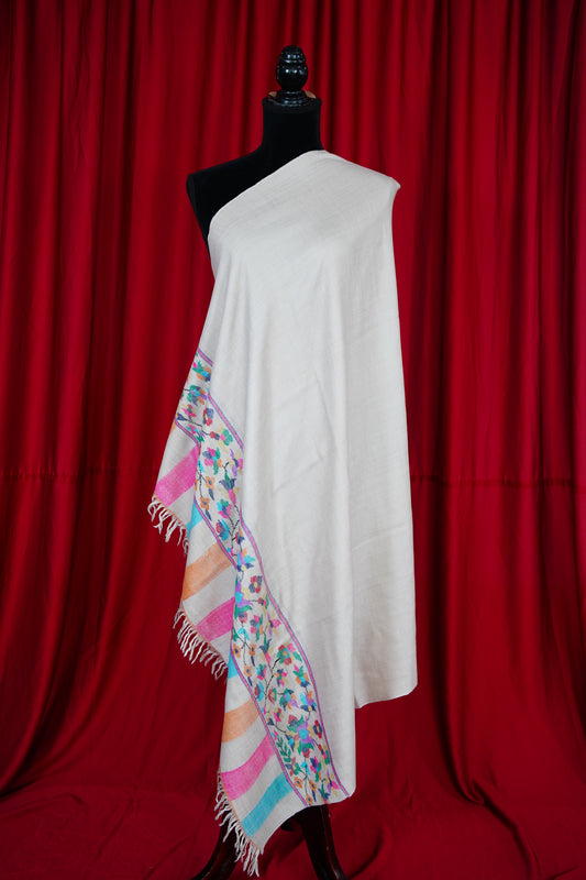 ice blue kani palla shawl 9764