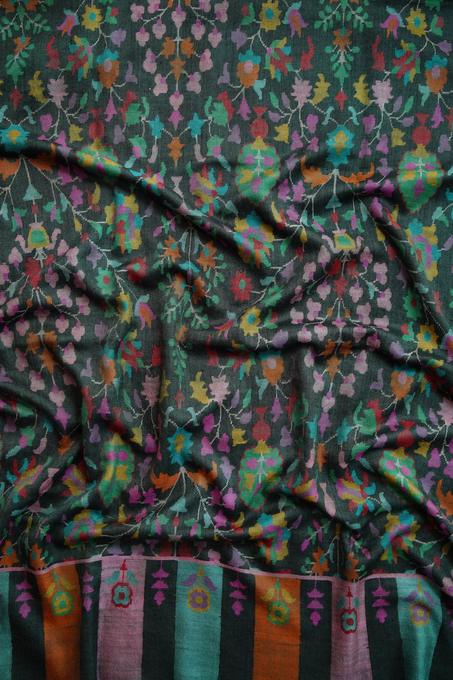 black GI kani pashmina shawl 9844