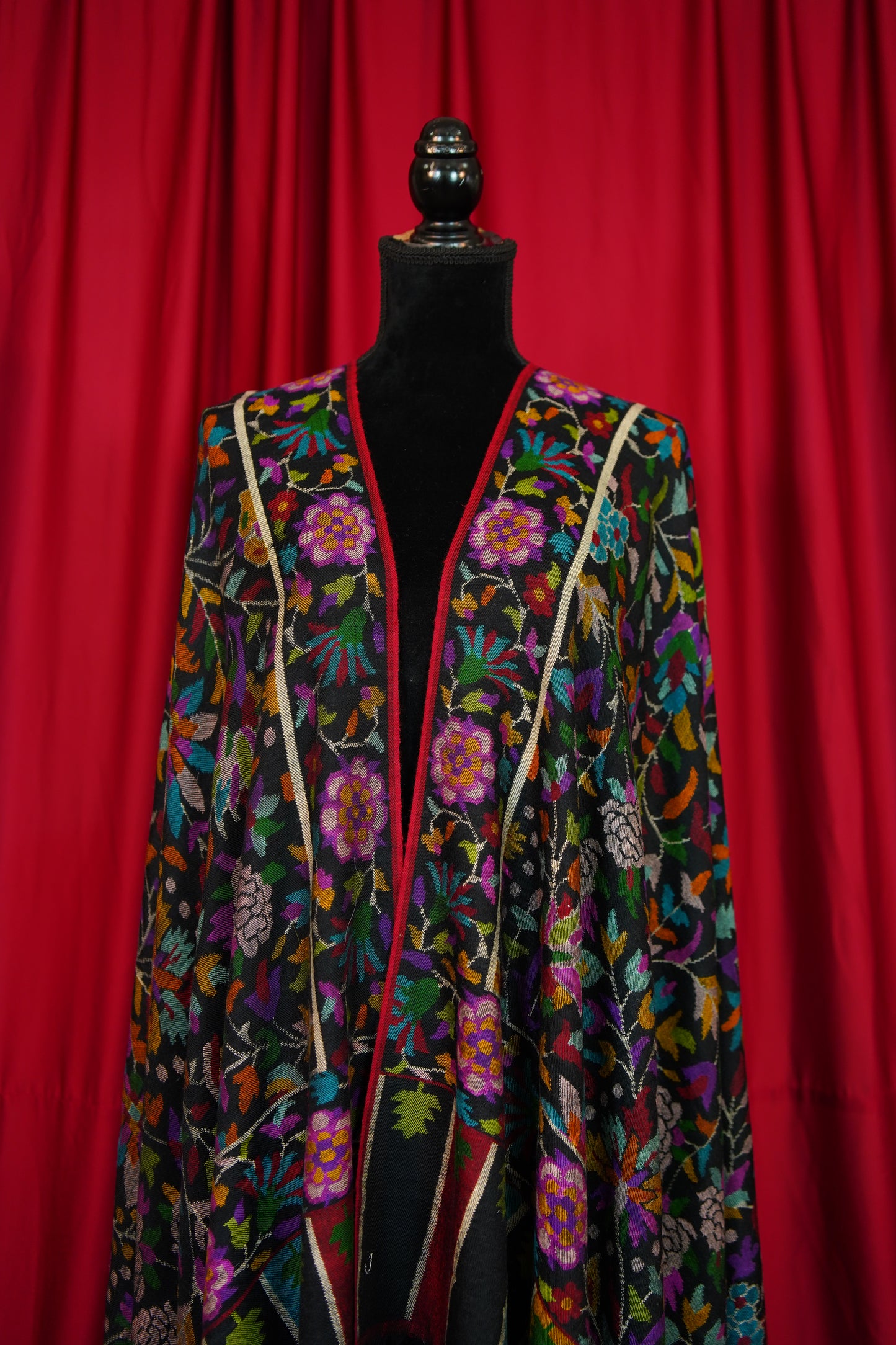 black GI kani jamma pashmina shawl 9861