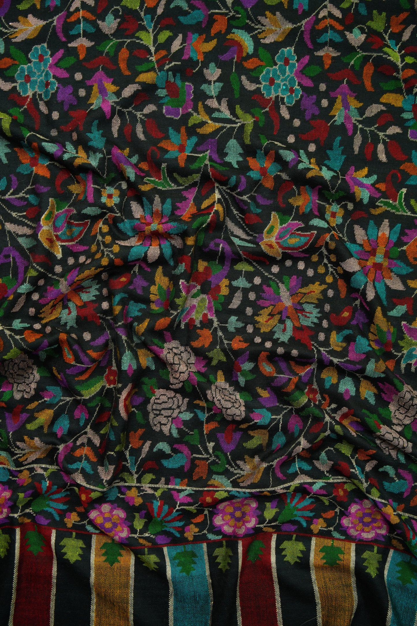 black GI kani jamma pashmina shawl 9861