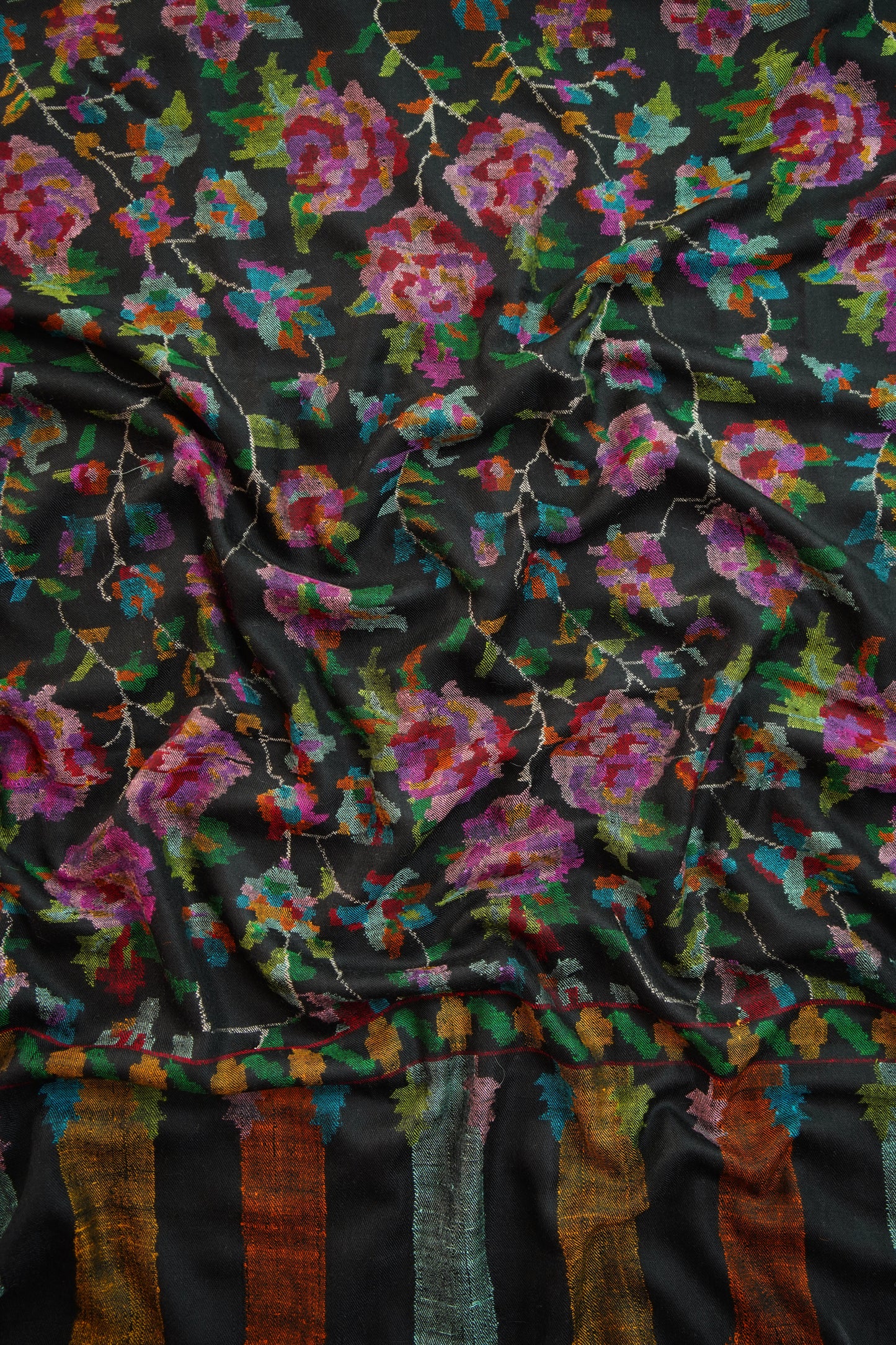 black GI kani jamma pashmina shawl 9949