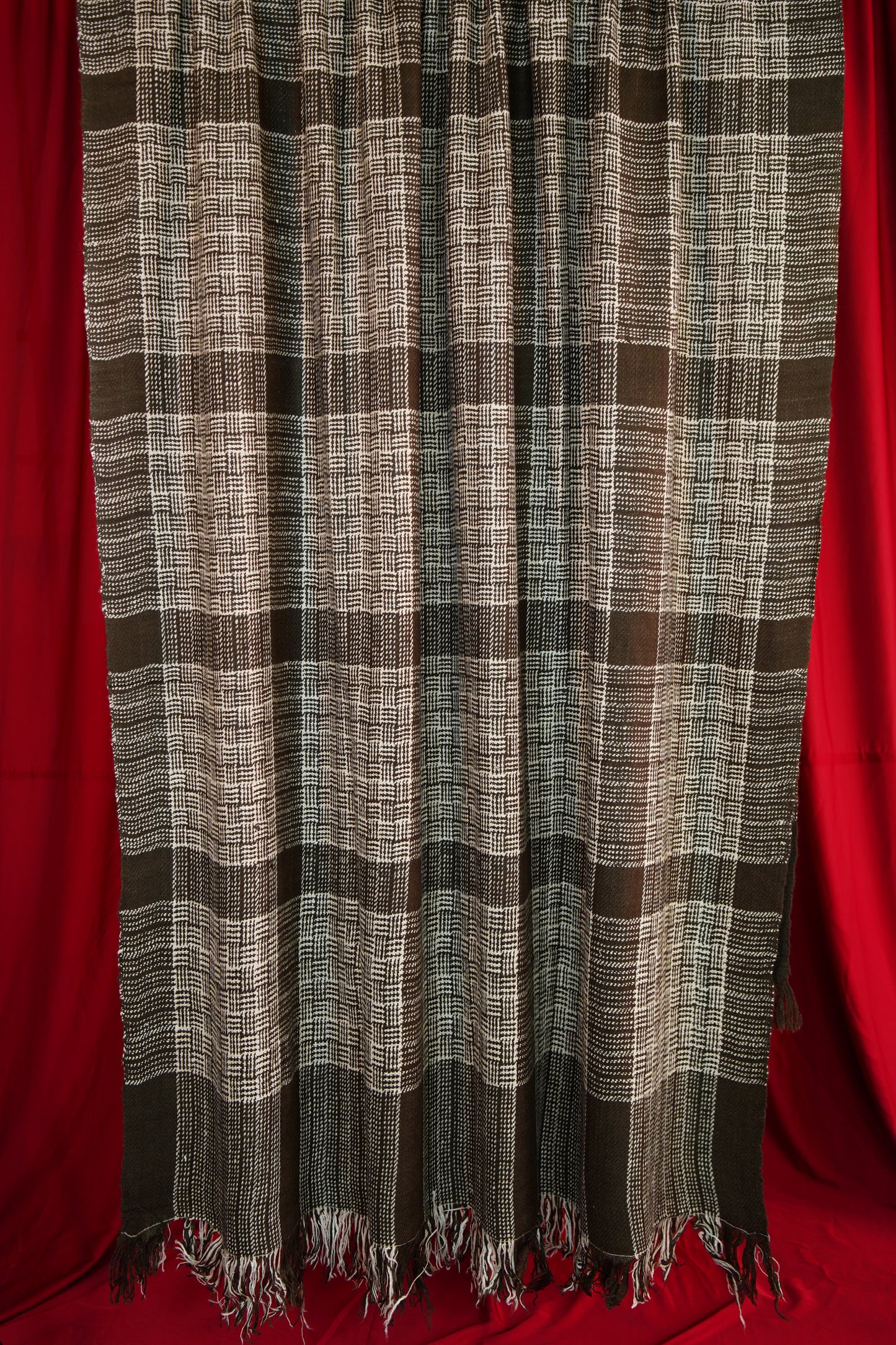 Royal men's Handspun GI Pashmina Blanket Shawl – XL Size 9952
