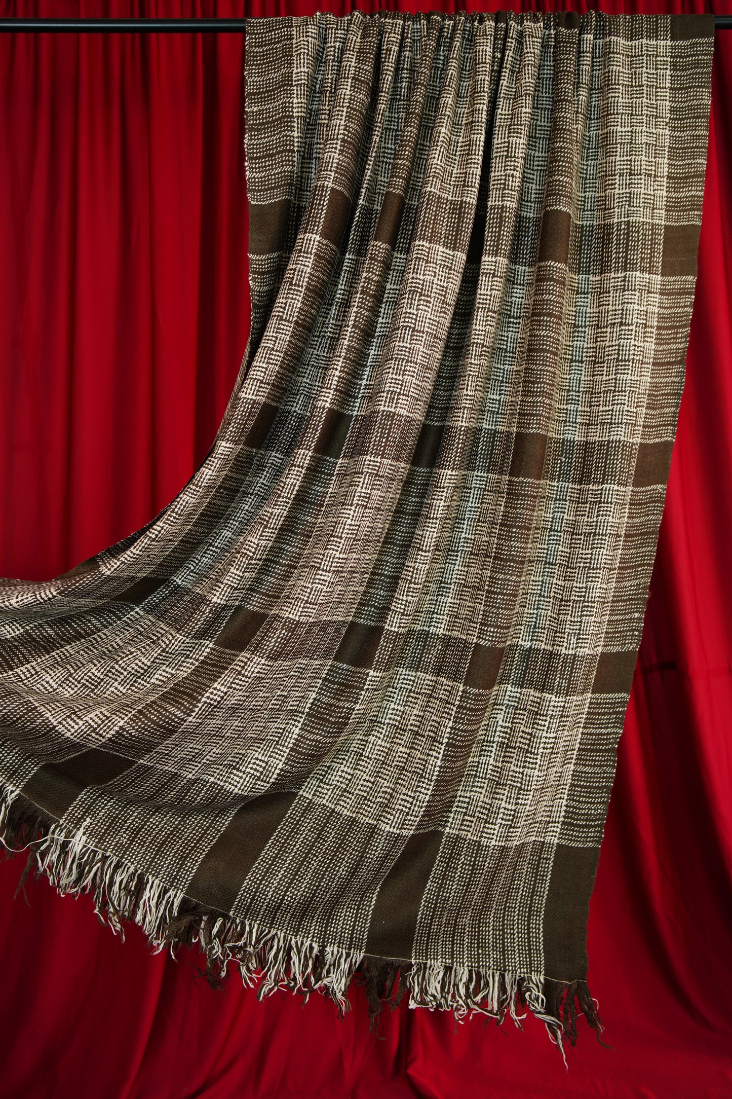 Royal men's Handspun GI Pashmina Blanket Shawl – XL Size 9952