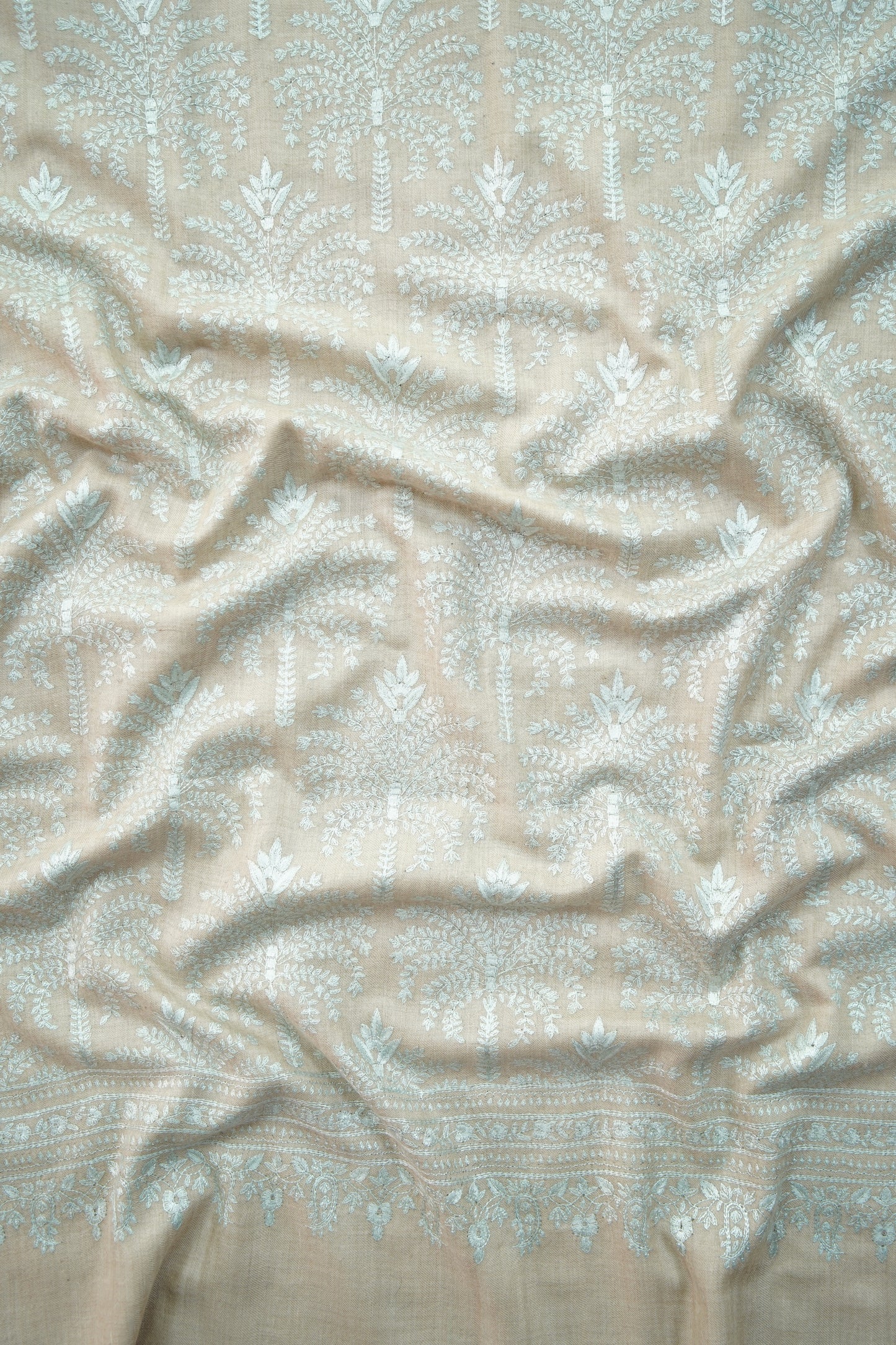 off-white GI embroidery pashmina shawl 9959