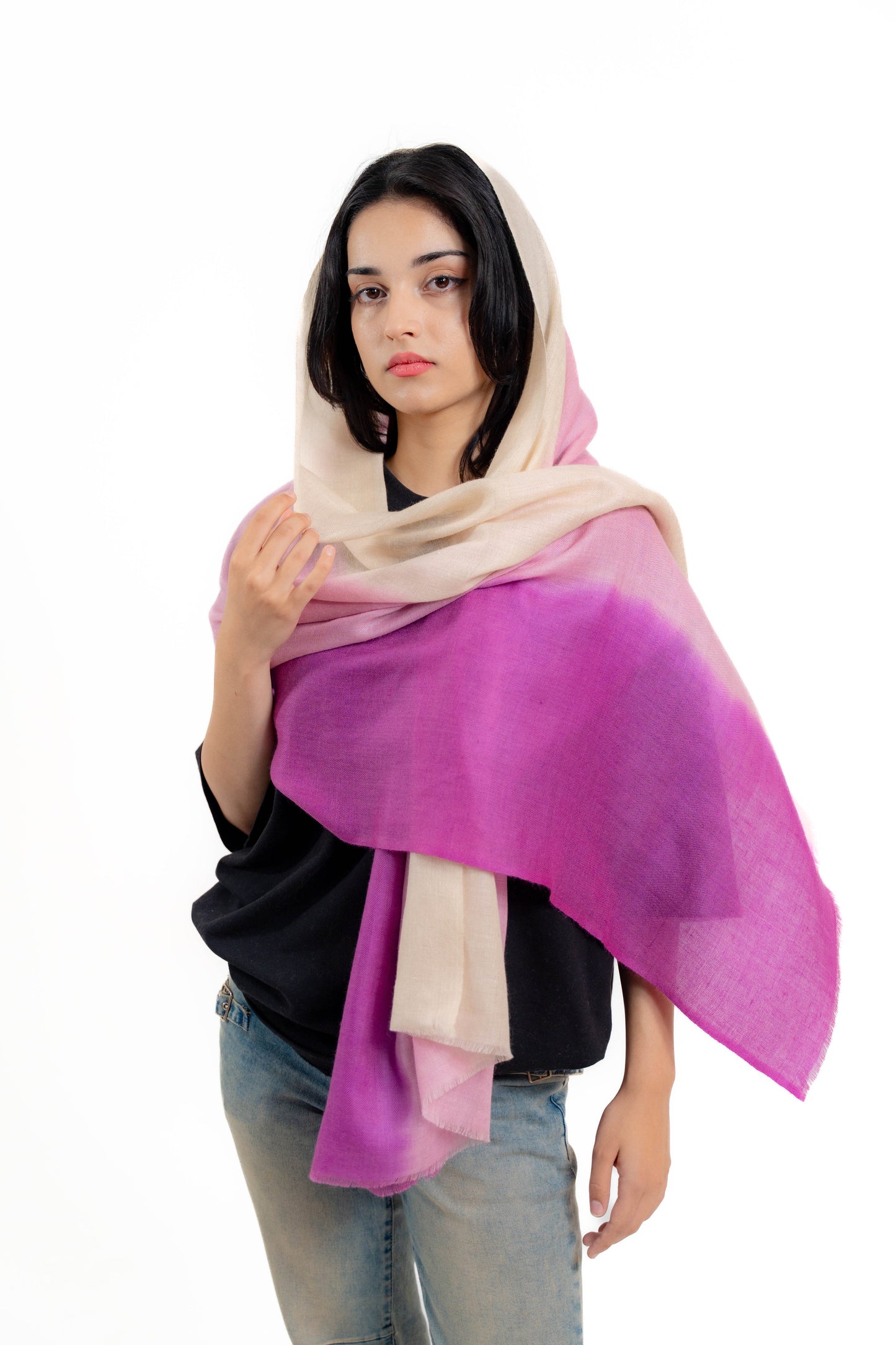 ombre Pashmina Stole PSS008