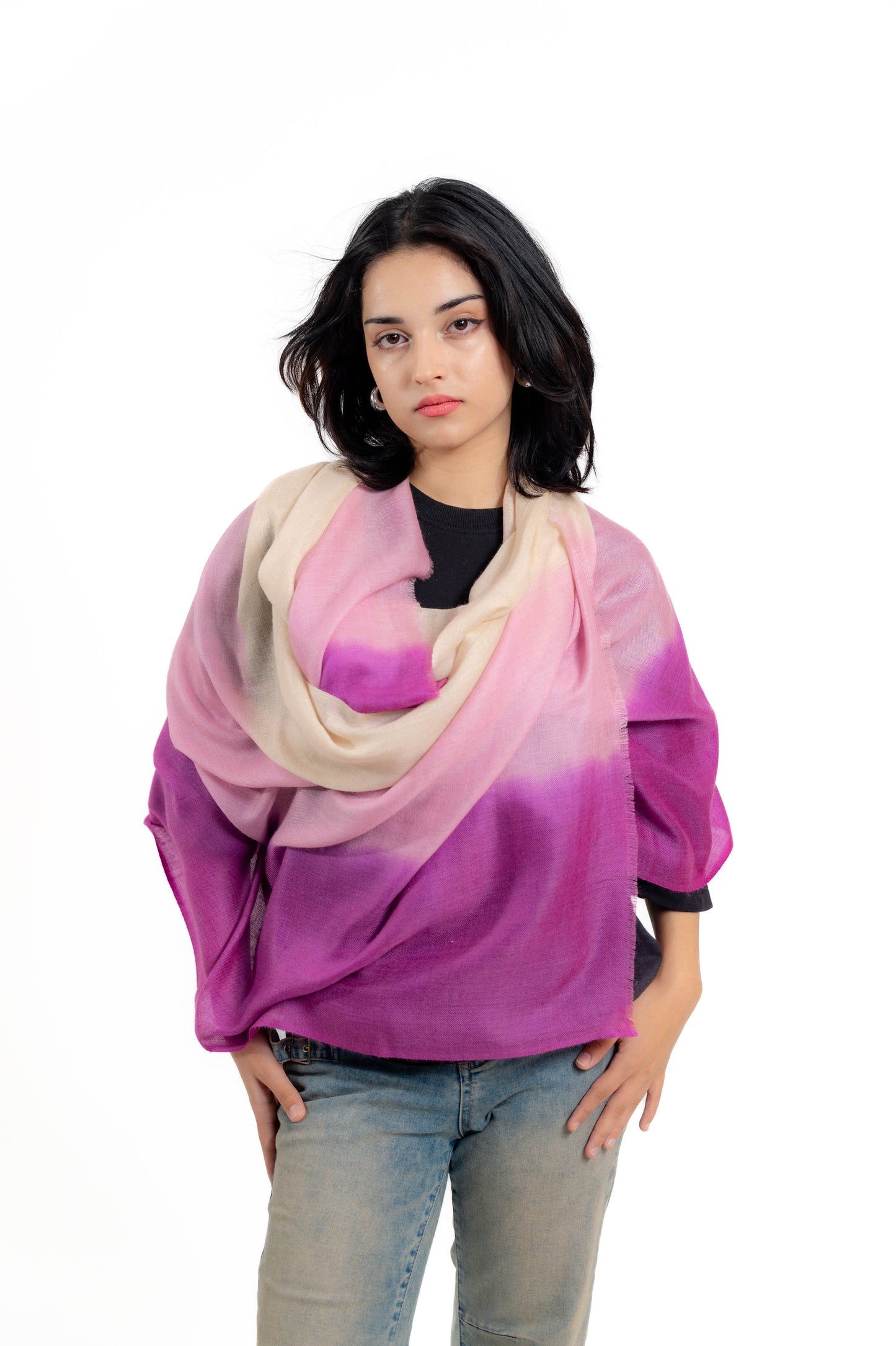 ombre Pashmina Stole PSS008