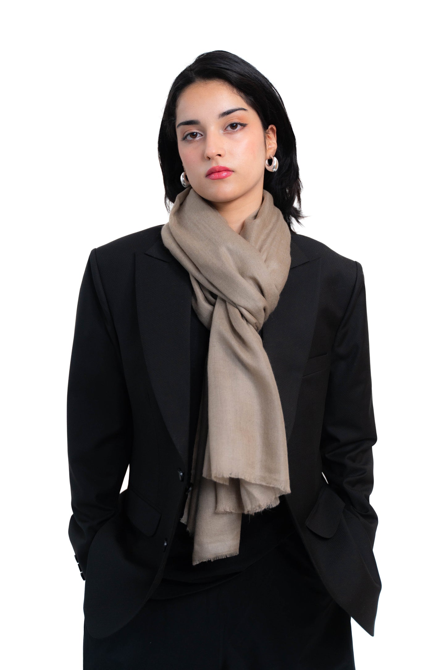 solid Pashmina Stole PSS001