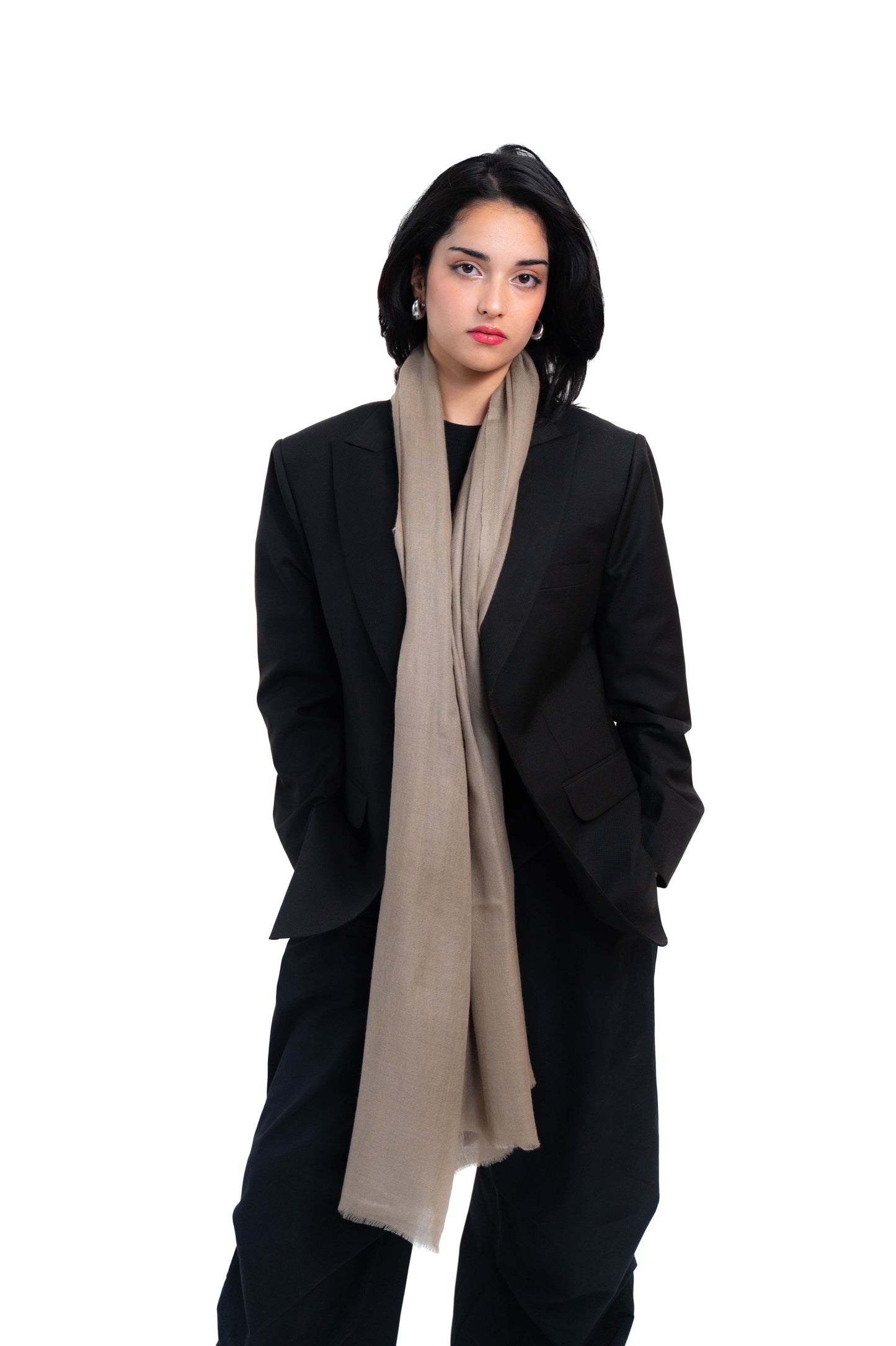 solid Pashmina Stole PSS001