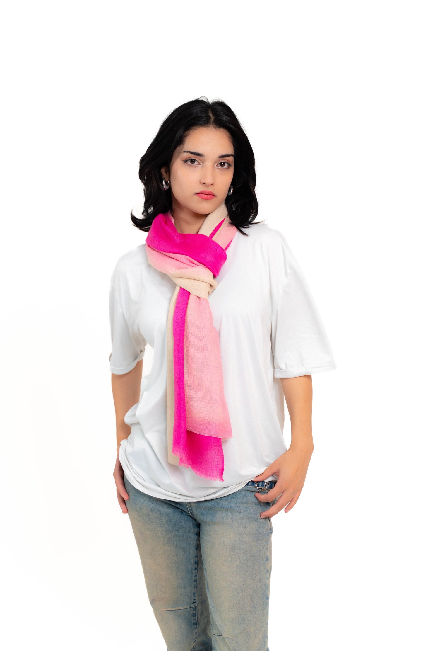 solid Pashmina Stole PSS023