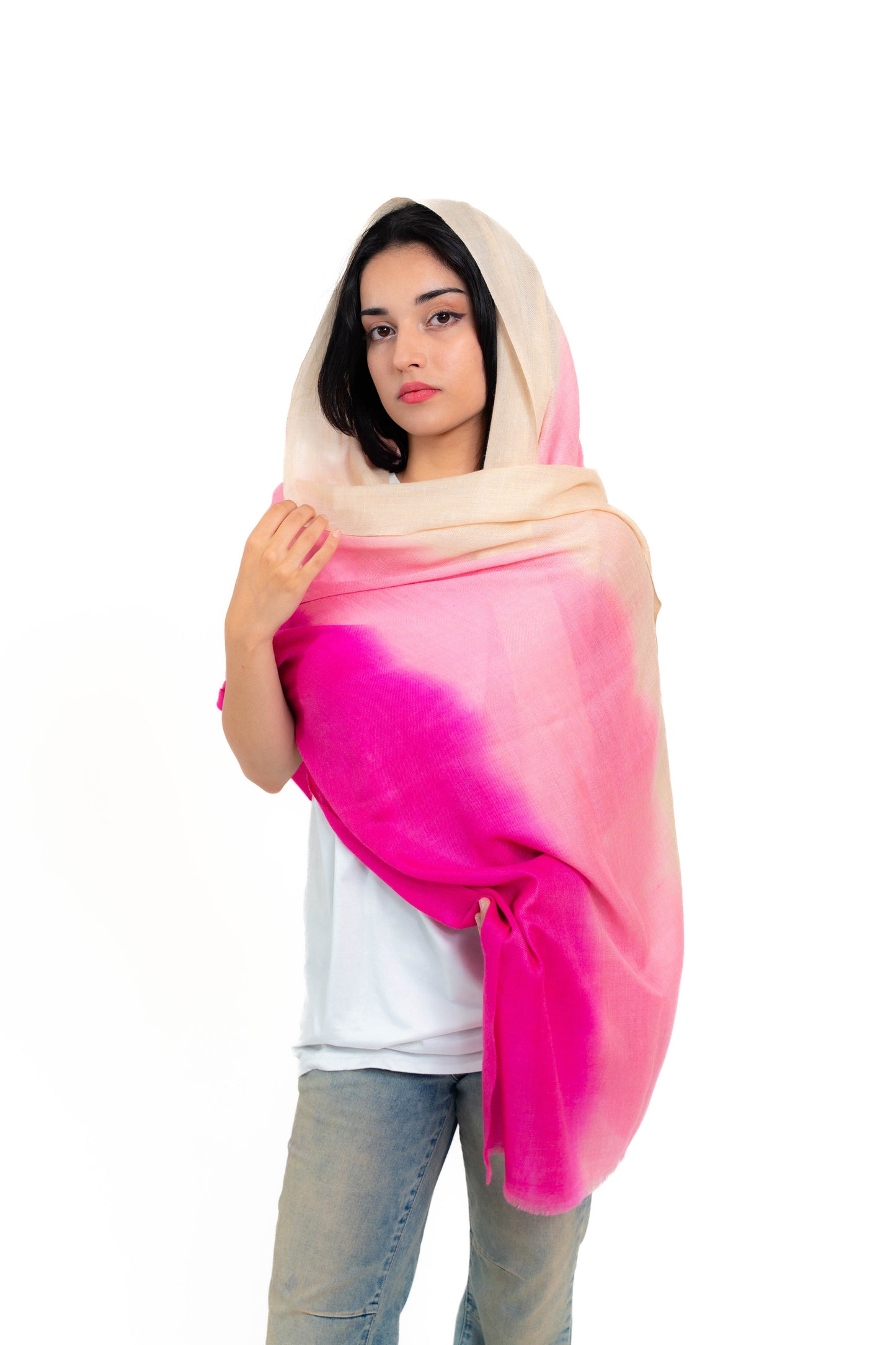 solid Pashmina Stole PSS023