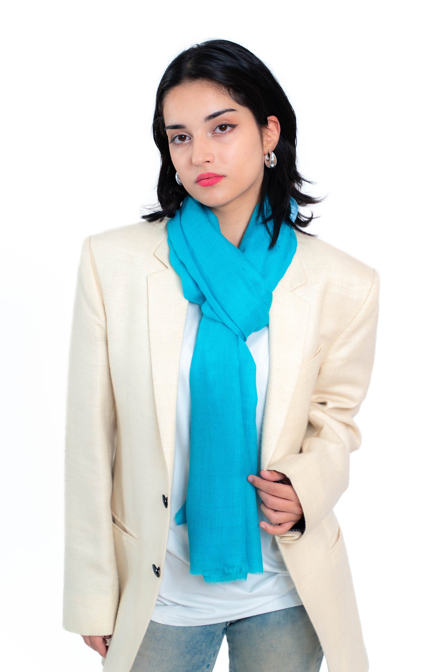 solid Pashmina Stole PSS014