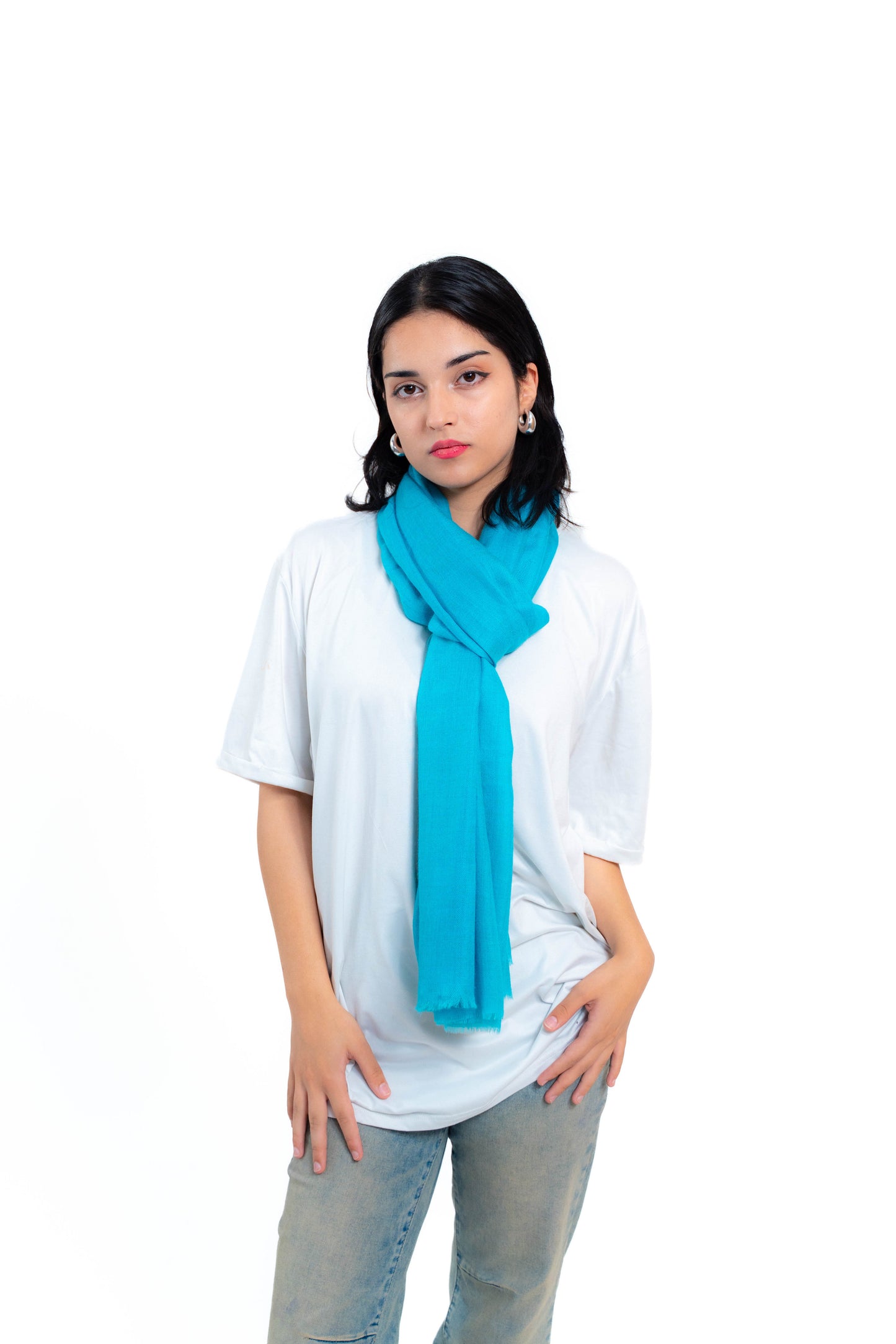 solid Pashmina Stole PSS014