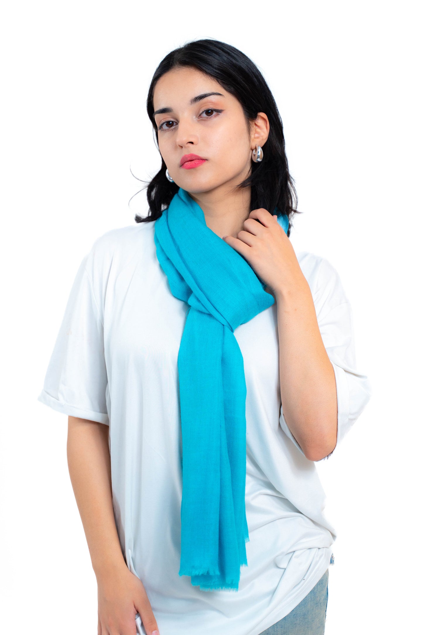 solid Pashmina Stole PSS014